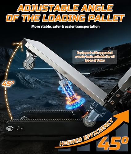 Carretilla eléctrica para escaleras, 1250W, 900 lbs miniatura 6