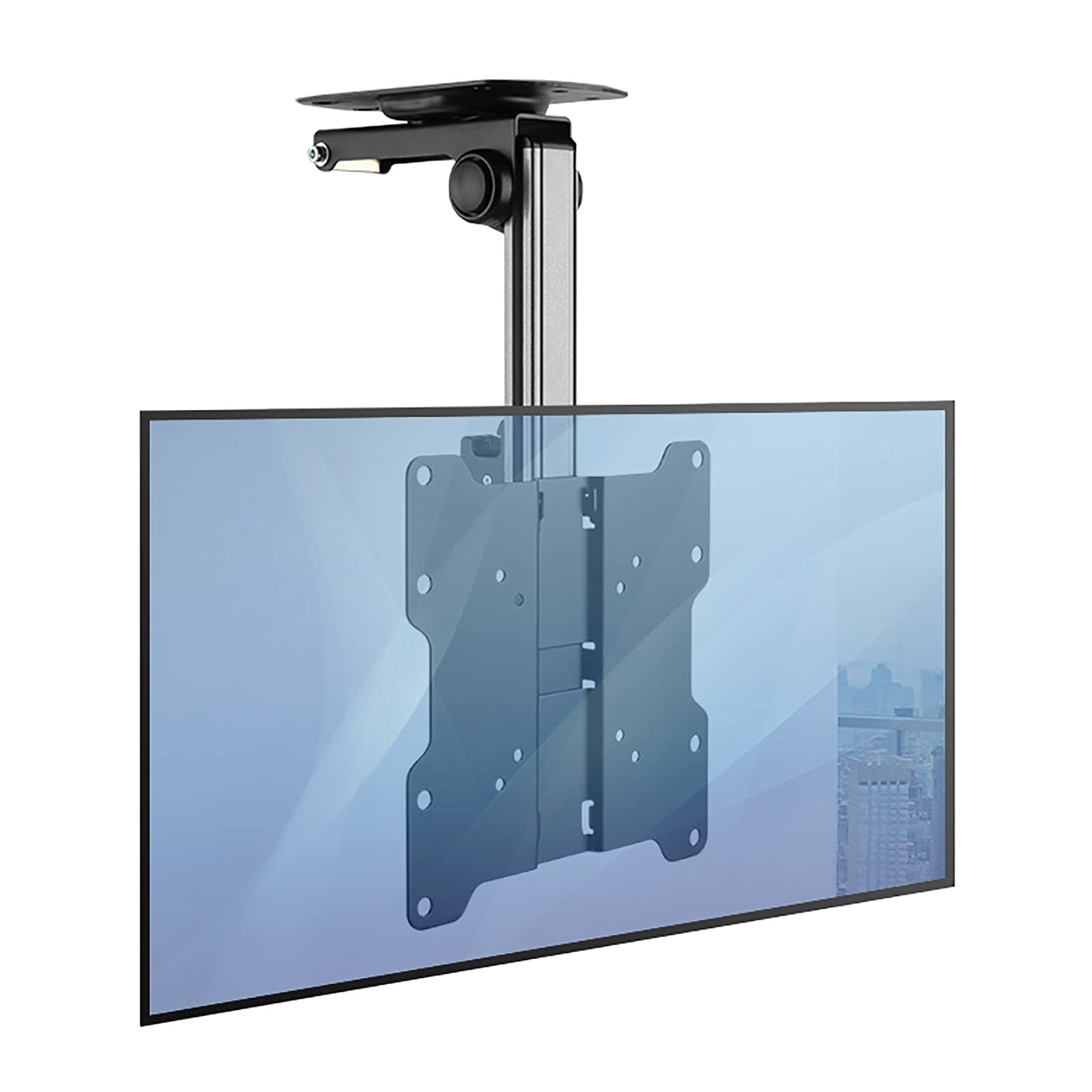 Support TV au plafond réglable pour éliminer les reflets sur écran LED 17-37"
