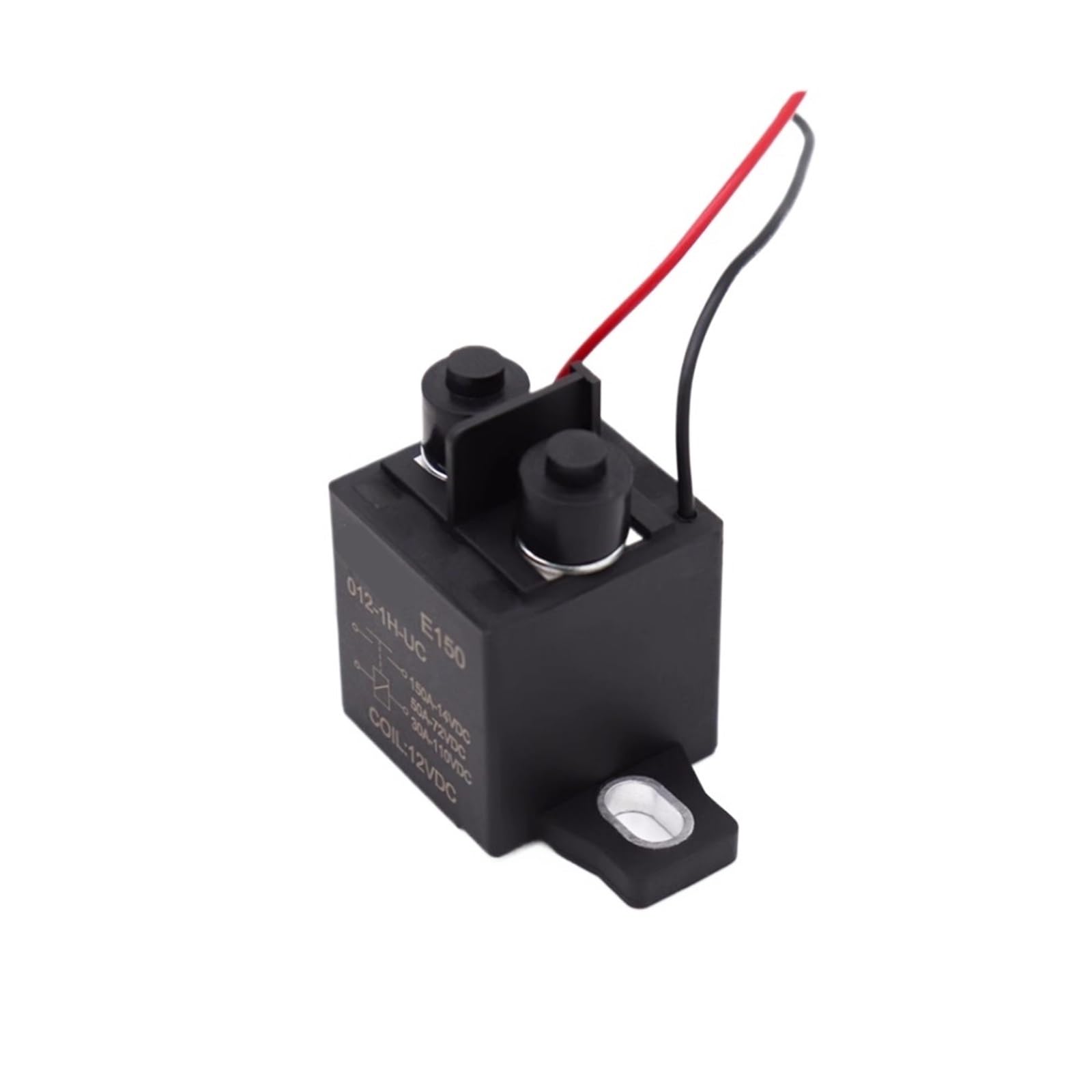 Relé automotriz 150A 12V 24V 36V 48V 60V 72V E150 vehículo de potencia 150AMP relé de arranque de alta potencia CC de alto voltaje(E150 60VDC)