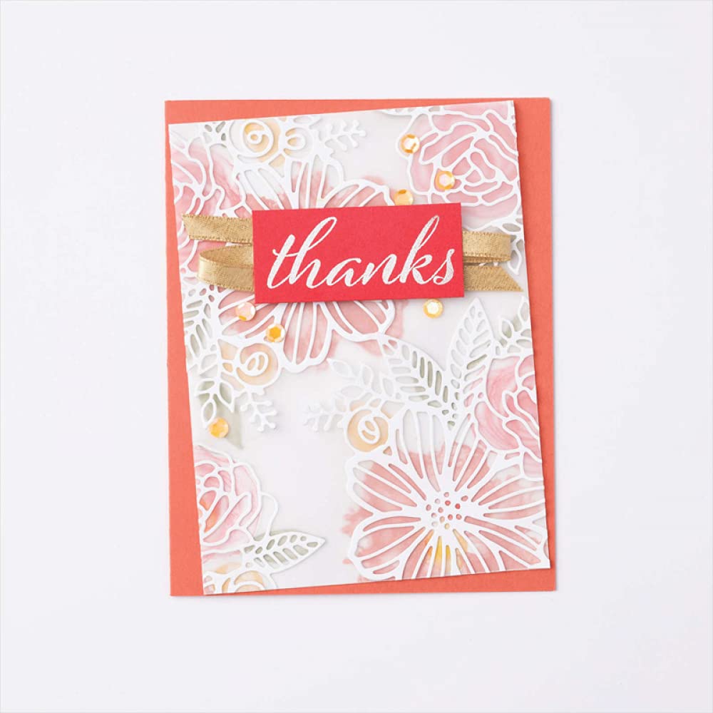 Amazon.com : Leaves Flowers Dies and Stamp Sets for Card Making Hello Best  Wishes,Thanks,Happy Birthday Words Clear Rubber Stamp for DIY Scrapbooking Paper  Crafting Handmade Crafts Die Cuts Punch Template Tools :