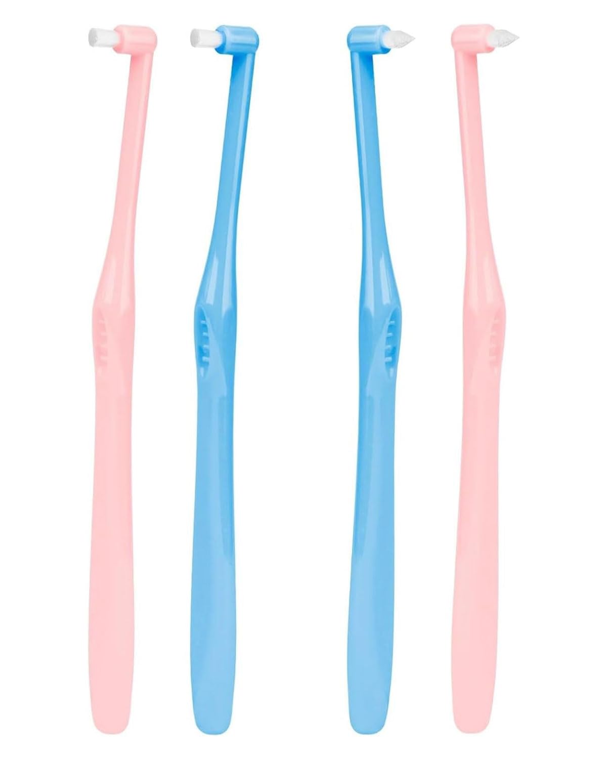 4 PCS Spazzolino Tuft da Denti,Conico e Rotondo Spazzolino Monociuffo,Pulizia Precisa Delle Gengive,Spazzolini Interdentale,per Pulizia di Dettagli e Apparecchi Ortodontici
