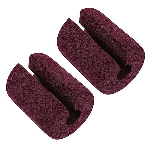 Operitacx 2pcs Door Grip Kickstand Holder Floor Protector Door Buffer Cabinet Door Bumpers Door Bumper Guard Finger Child Nbr Environmental Protection Material Sponge Door Card