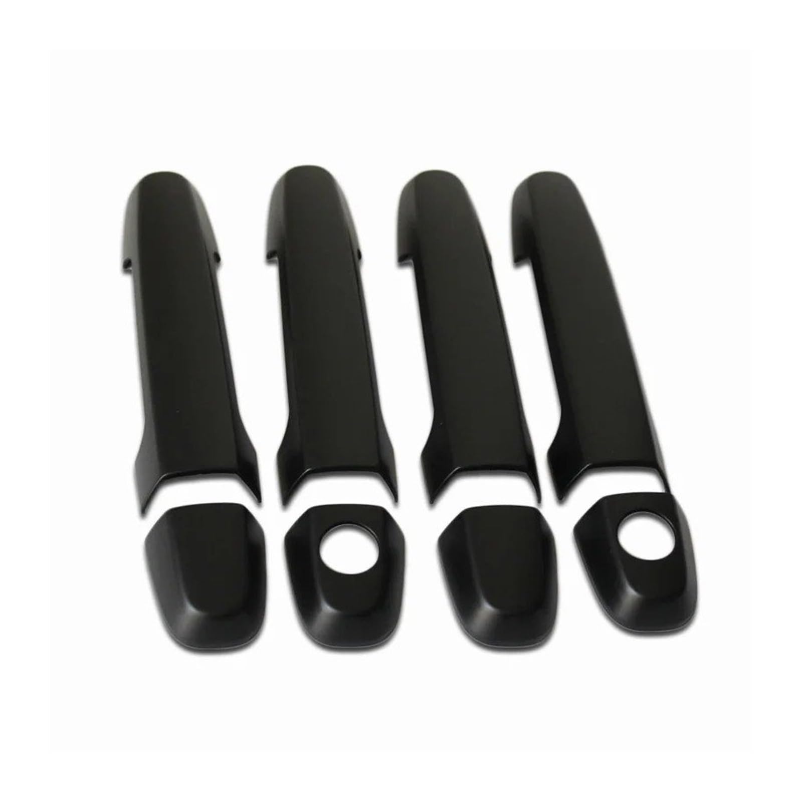 Pacsci Matte Black Car Outer Door Handle For Toyota For Hilux Vigo 2005-2014 Abs Door Handle Cover(Matte Black)