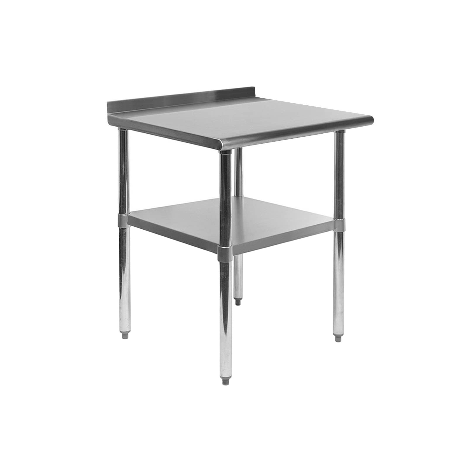 AmGood Stainless Steel Work Table with 1.5