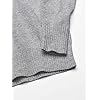 Amazon-Essentials-Womens-Long-Sleeve-100-Cotton-Roll-Neck-Sweater Amazon Essentials Women's Long-Sleeve 100% Cotton Roll Neck Sweater, Light Grey Heather, Small