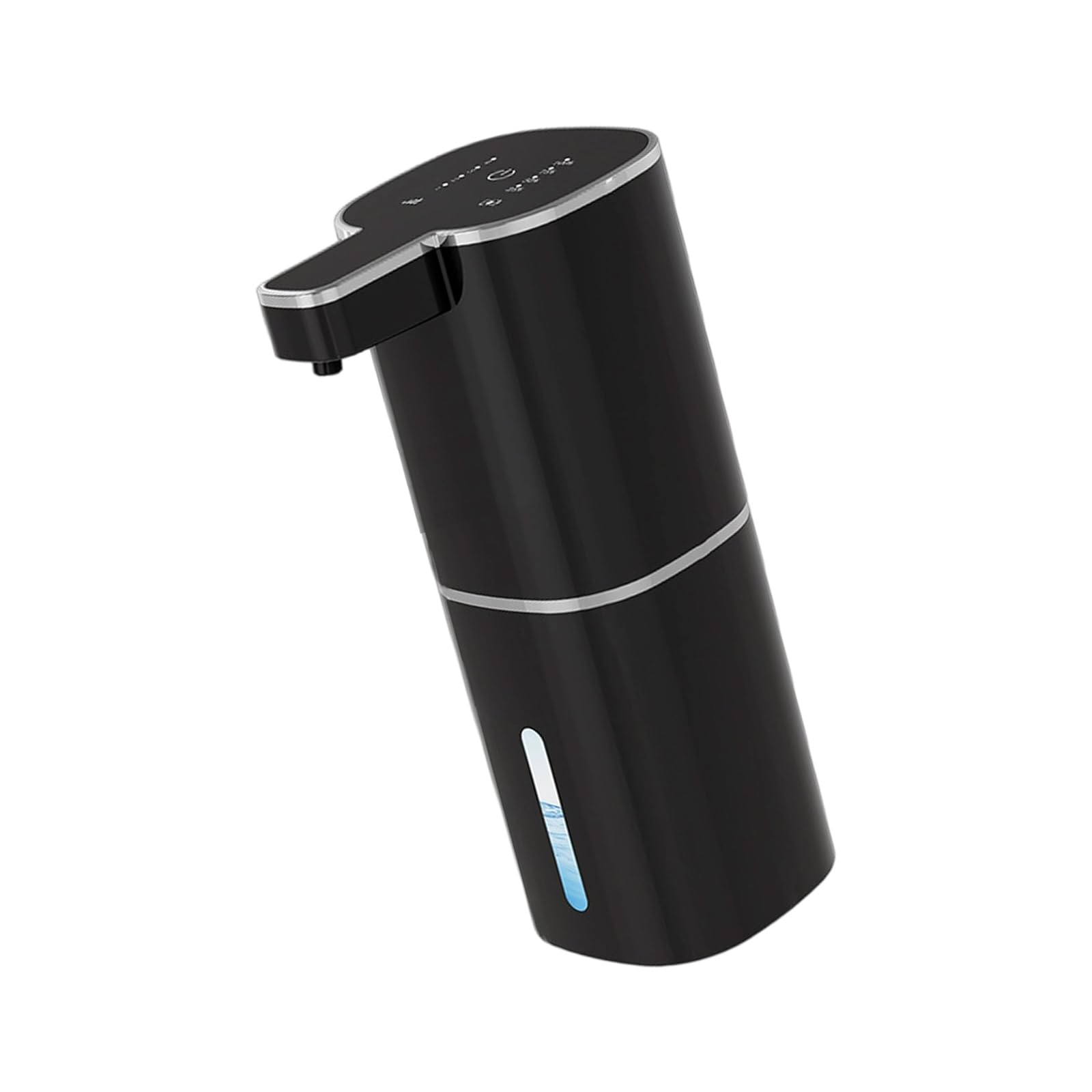 Kalttoy Black Bathroom Soap Dispenser Countertops 420Ml Soap Dispenser Automatic Induction Foam Hand Washer Enduring Touchless Foaming
