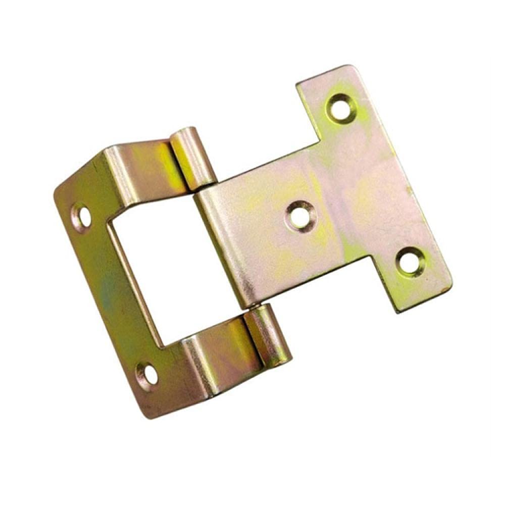 Sybnikolf One Color Door Hinges 10Pcs Splint And Mother In Law Hinge Bend Cabinet Door Hinge Special Shaped Antique Hinge