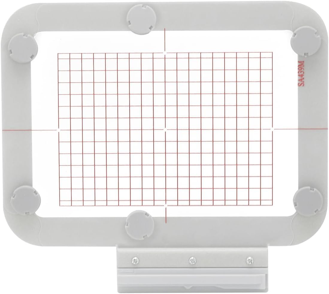 Maggiehoop Magnetic Embroidery Machine Hoop for Brother Innovis NQ1700E NQ1600E NQ1400E NQ3600D Dream Machine VE2200 4000D 1500D V7 V5 VM5200 and Babylock Flare (5"x7" - SA439M)