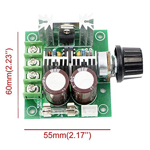 Image of REES52 12V-40V 10A PWM DC Motor Speed Controller, 400W DC Motor Speed Controller, DC Motor Speeed Controlller