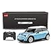 RASTAR 1:24 RC Cars Toy Mini Cooper Car for Kids Mini Cooper S Remote Control Car - Blue
