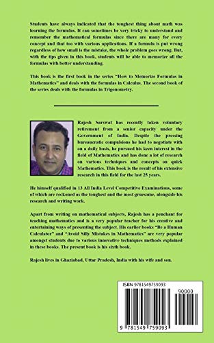 HOW TO MEMORIZE FORMULAS IN MATHEMATICS: Book-1 Calculus - Image 2