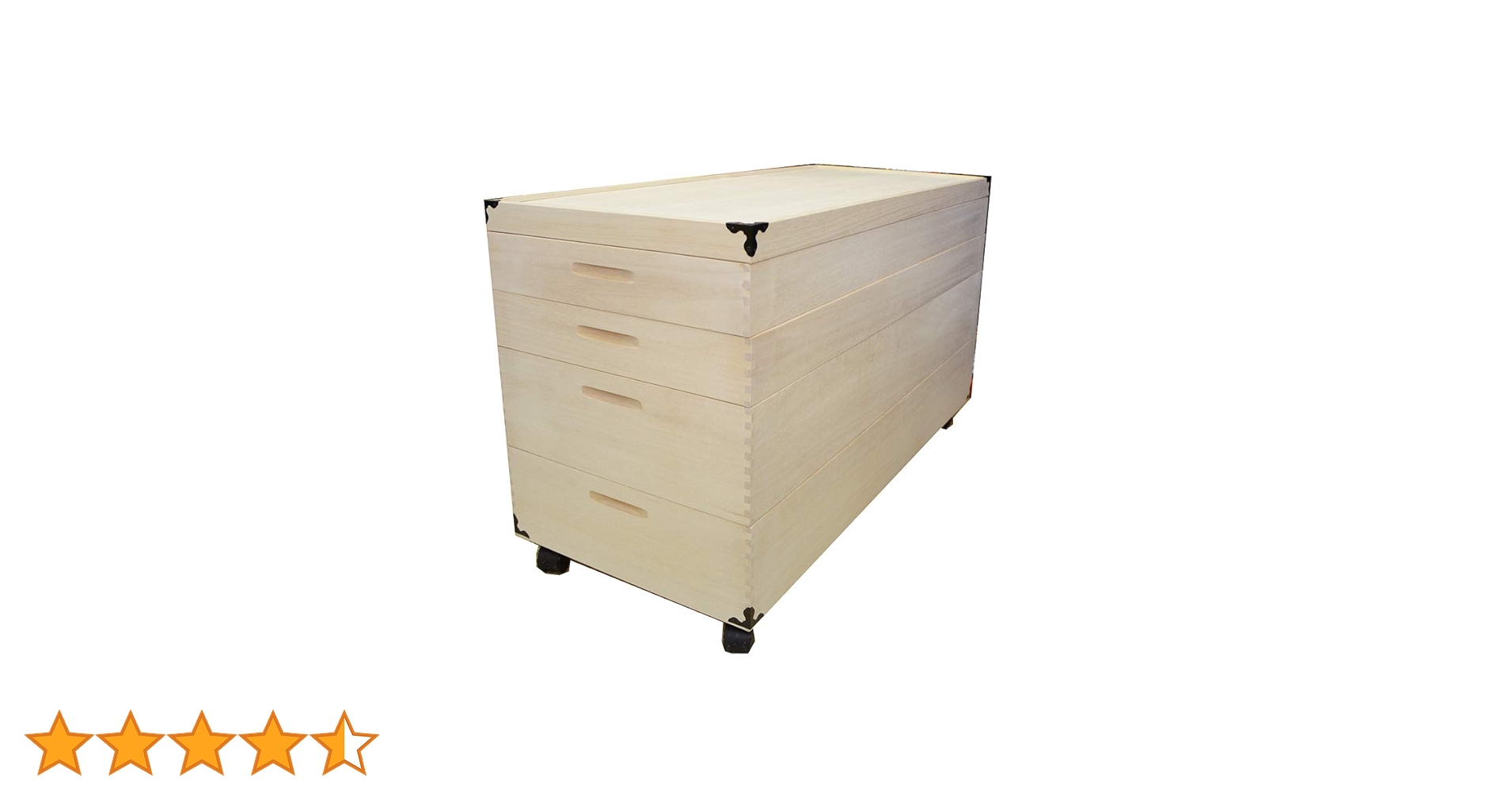 Amazon｜桐たんすの京都-市やま着物 収納ケース あられ組 桐衣装