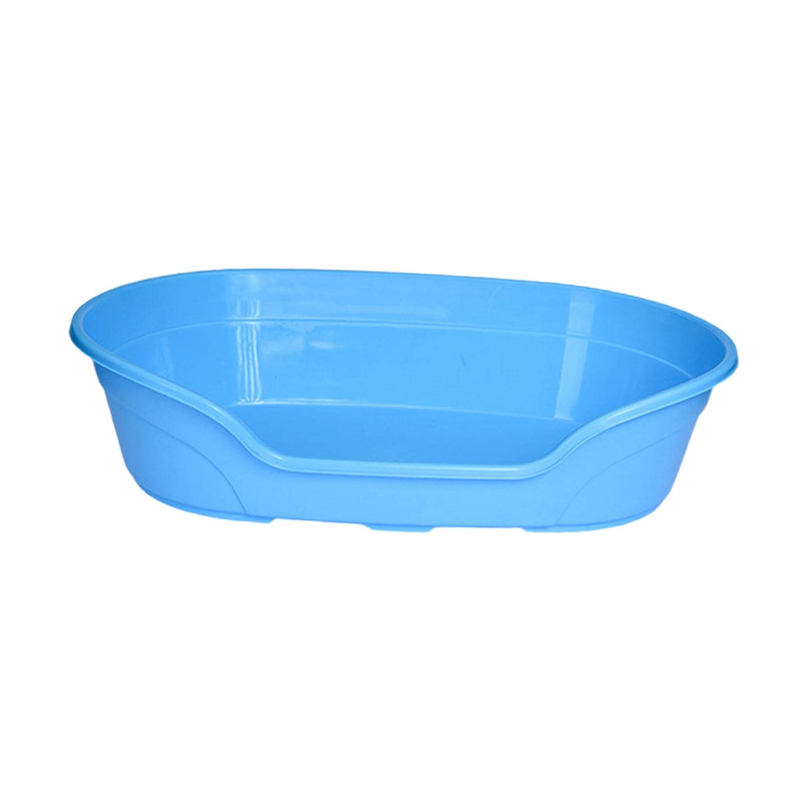 Cama para Gatos, Manta de Baño, Cojín Antideslizante, Nido, Alfombrillas Acogedoras, Caseta para Perros, Baño para Gatitos, Azul, 57cmx37.6cmx14cm
