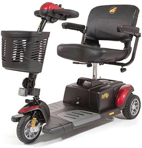 Golden Technologies - Buzzaround XLS HD - Travel Scooter - 3-Wheel - Red