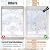 62×236in Window Insulation Kit for Winter- Thicken Indoor 5-Window Plastic for Winterizing, Clear Window Covering Shrink Film with Double-Side Tape to Keep Cold Out
