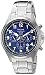 Pulsar Men's PX5037 Solar Chronograph Analog Display Japanese Quartz Silver Watch