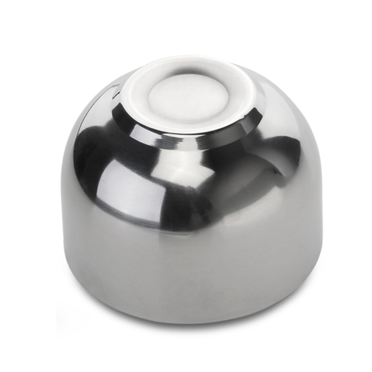 Beatifufu Stainless Steel Shaving Bowl Bubble Bowl Men's Shaving Soap Cup Razor Bowl Home Salon Accessory
