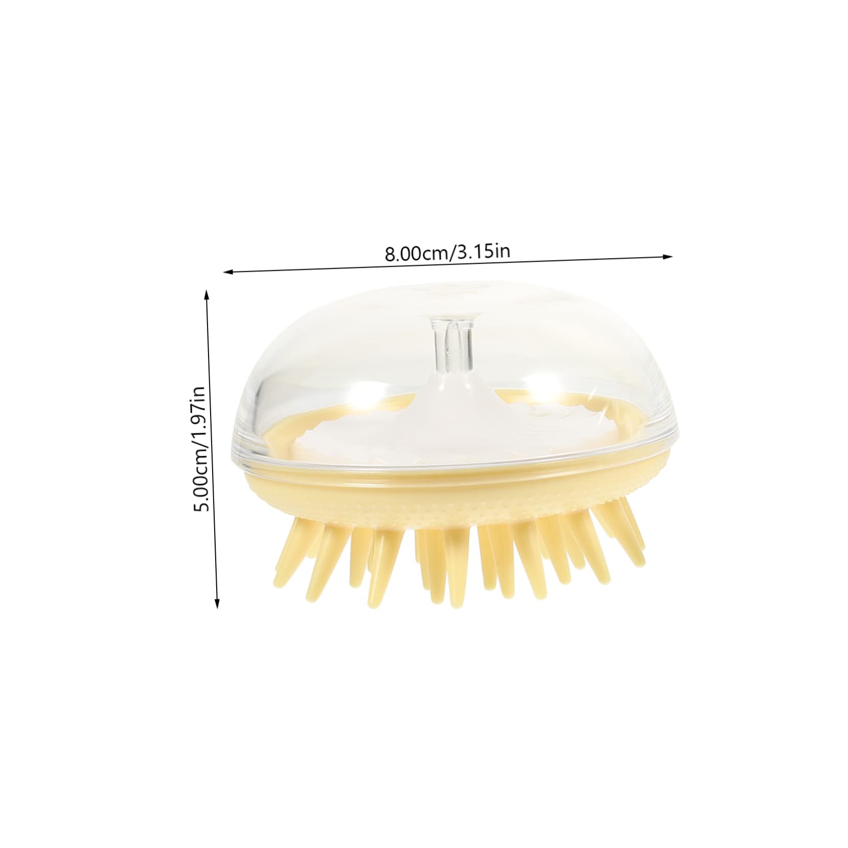 Ipetboom Piece Scalp Massage Brush Handheld for Wet or Dry Hair Scalp Care Hair Loss Prevention Relaxing Massage