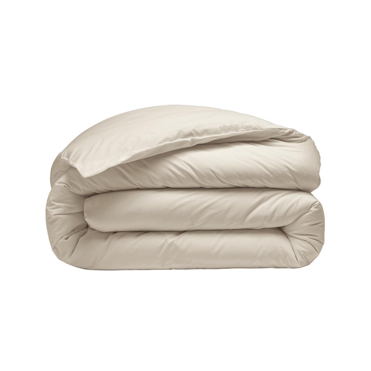 Sensei Maison - Housse de Couette en Percale Coton Soft Percale - 240x220 cm - Ficelle