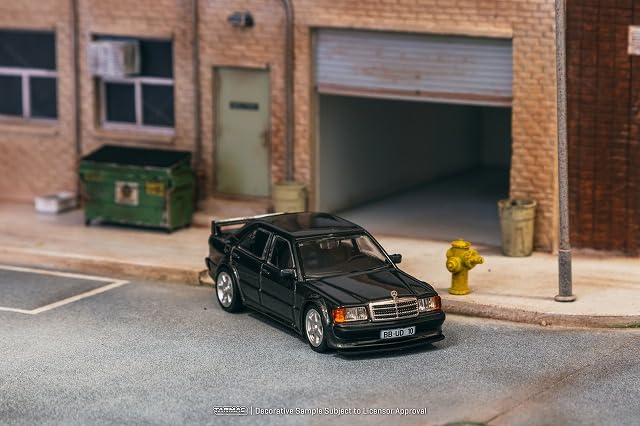 Amazon | TARMACWORKS 1/64 Mercedes-Benz 190 E 2.5-16 EVO 1 Blue
