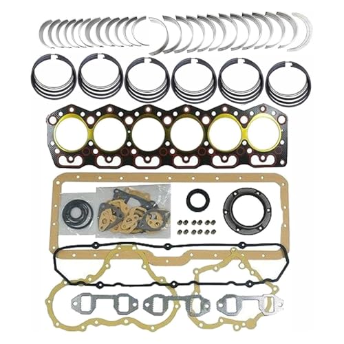 Kit de reconstrucción y reacondicionamiento 6DR5 compatible con motor diésel de 6 cilindros Mitsubishi 6DR5 for montacargas y excavadoras 31617-00102