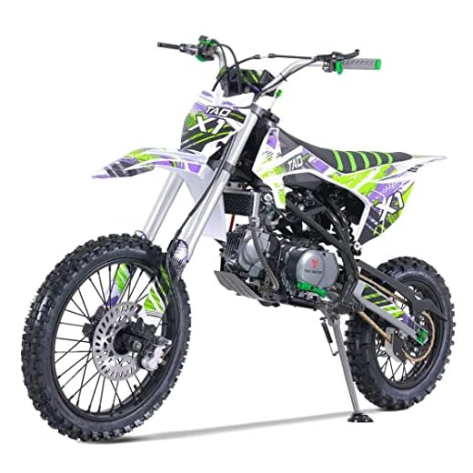 HHH Tao Motors 140cc Dirt Bike 4 Speed Bike DB X1-140cc Adult Dirtbike Pitbike The Limited Edition 140cc Dirtbike for Youth and Adult (Purple Color)
