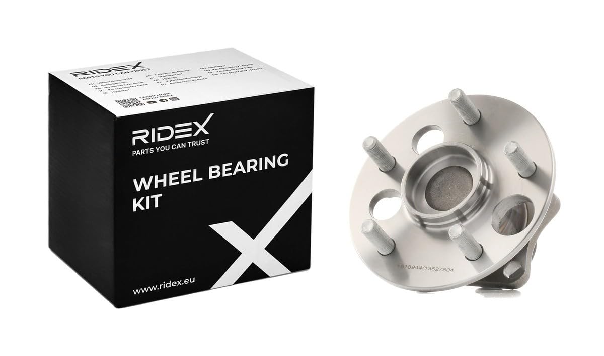 RIDEX 654W0247 Juego de cojinete de rueda Trasero ambos lados Compatible con TOYOTA AURIS NRE15, ZZE15, ADE15, ZRE15, NDE15
