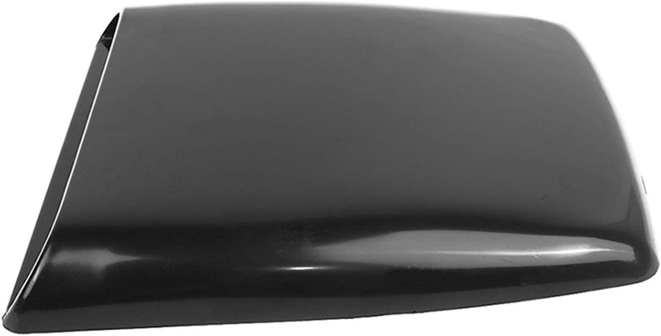 Hood Scoops Universal Car Decorative Air Flow Intake Hood Scoop Vent Turbo Bonnet Cover Gray,L-270mm/10.62", W-248mm/9.76"
