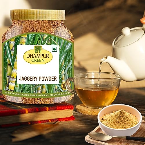Image of Dhampure Speciality Jaggery Powder, 750G | Desi Shakkar | Chemical Free | Best Sugar Substitute | Free From Preservatives | No Added Sulphur | Crushed Granular | Nutrient Rich Gud Powder | Hand Crushed Jaggery