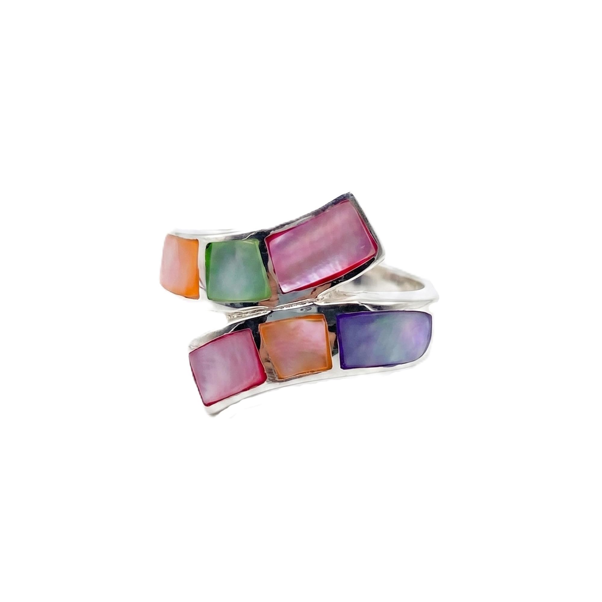 925 Pure Silver Enamel Ring-image-0