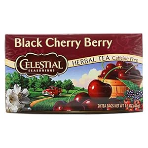 Celestial Seasonings Herb Tea,Blk Cherry Berry 20 Bag 1-Ea