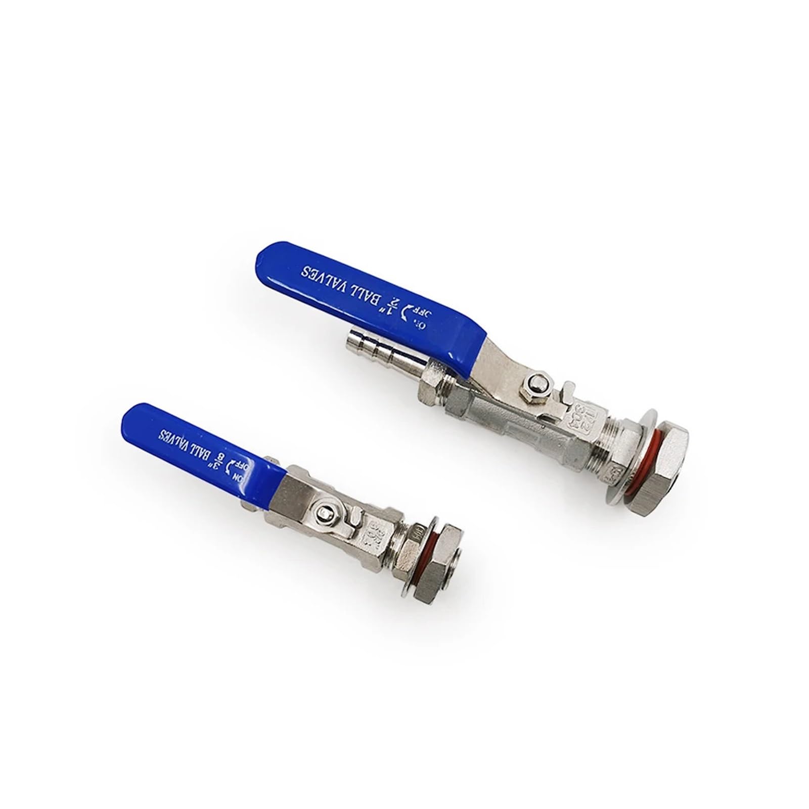 Válvula de bola de 1 pieza DN15 en acero inoxidable 304 para control de agua de 1/2