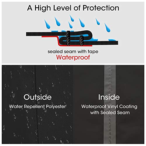 Unicook 79 Inch Grill Cover, Compatible With Smoke Hollow, Pit Boss, Heavy Duty Waterproof Gas Charcoal Combo Grill Cover With Sealed Seam, Fade Resistant Bbq Cover, Compared To Smoke Hollow Gc7000 #TOP2