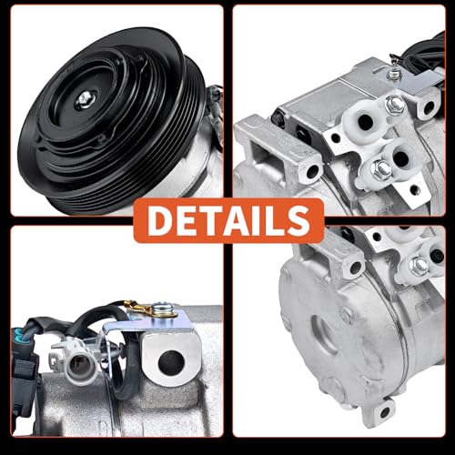 Image of Air Conditioner A /C Compressor with Clutch Fit for Toyota Corolla 2003-2008