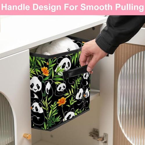 Organisation de la maison simplifiée avec la boîte pliable panda mignon - 6