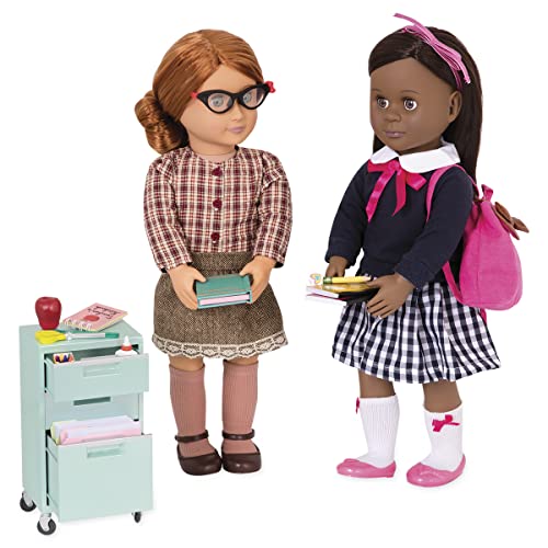 Material Escolar Deluxe para Boneca Our Generation, Candide, Multicor