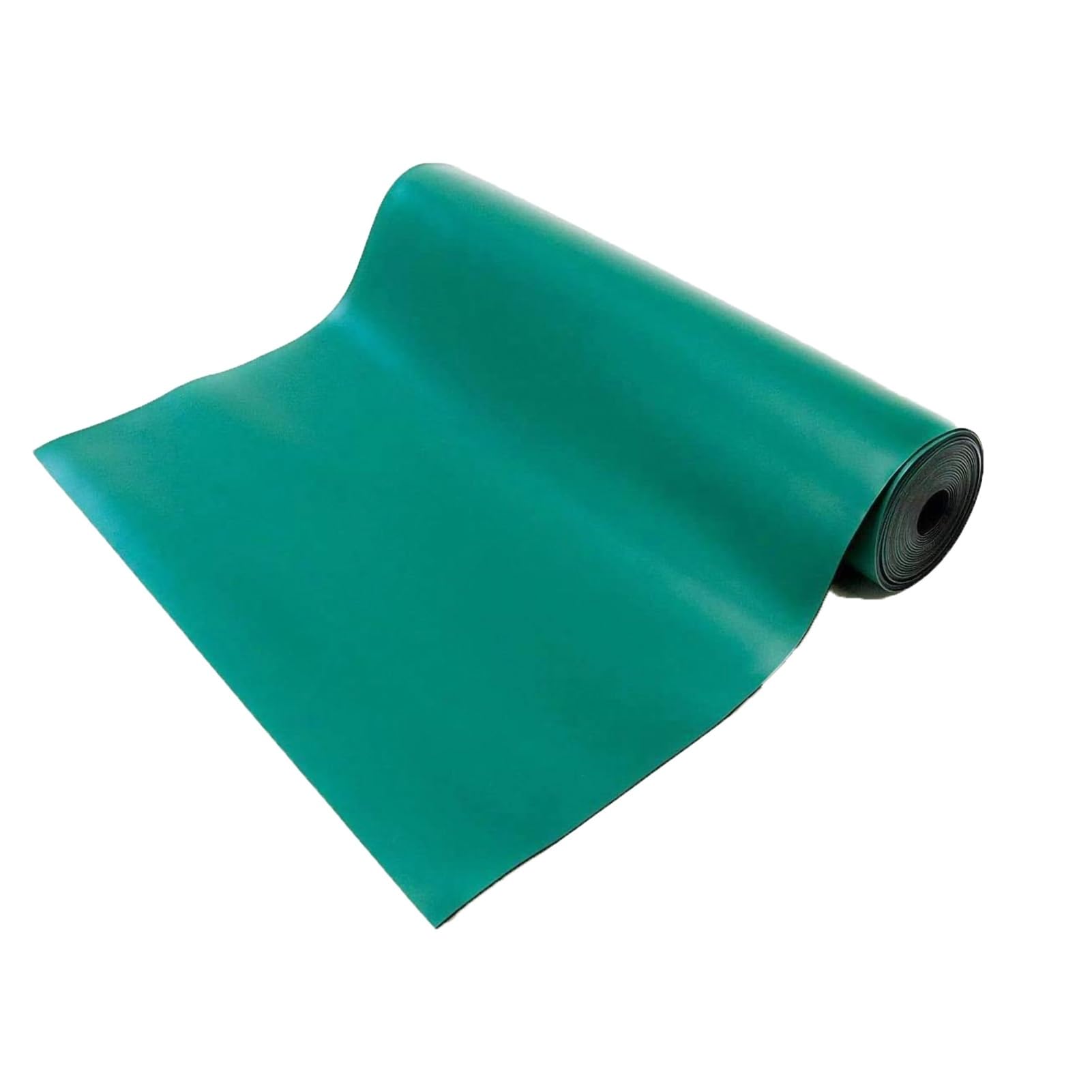 Aioneer High Temperature Rubber Table Mat Rubber Roll Desktop Anti-Static Soldering Mat Electrostatic Discharge Protection For Circuit Phone Pc Tablet Repair-Green-0.5x10m/1.6x32.8ft