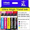 Remanufactured Ink Cartridge Replacement for EPSON 232 232XL Ink Cartridges Combo Pack Compatible with XP-4200 WF-2930 XP-4205 WF-2950 Printer Ink Cartridges (2Black, Yellow, Magenta, Cyan)