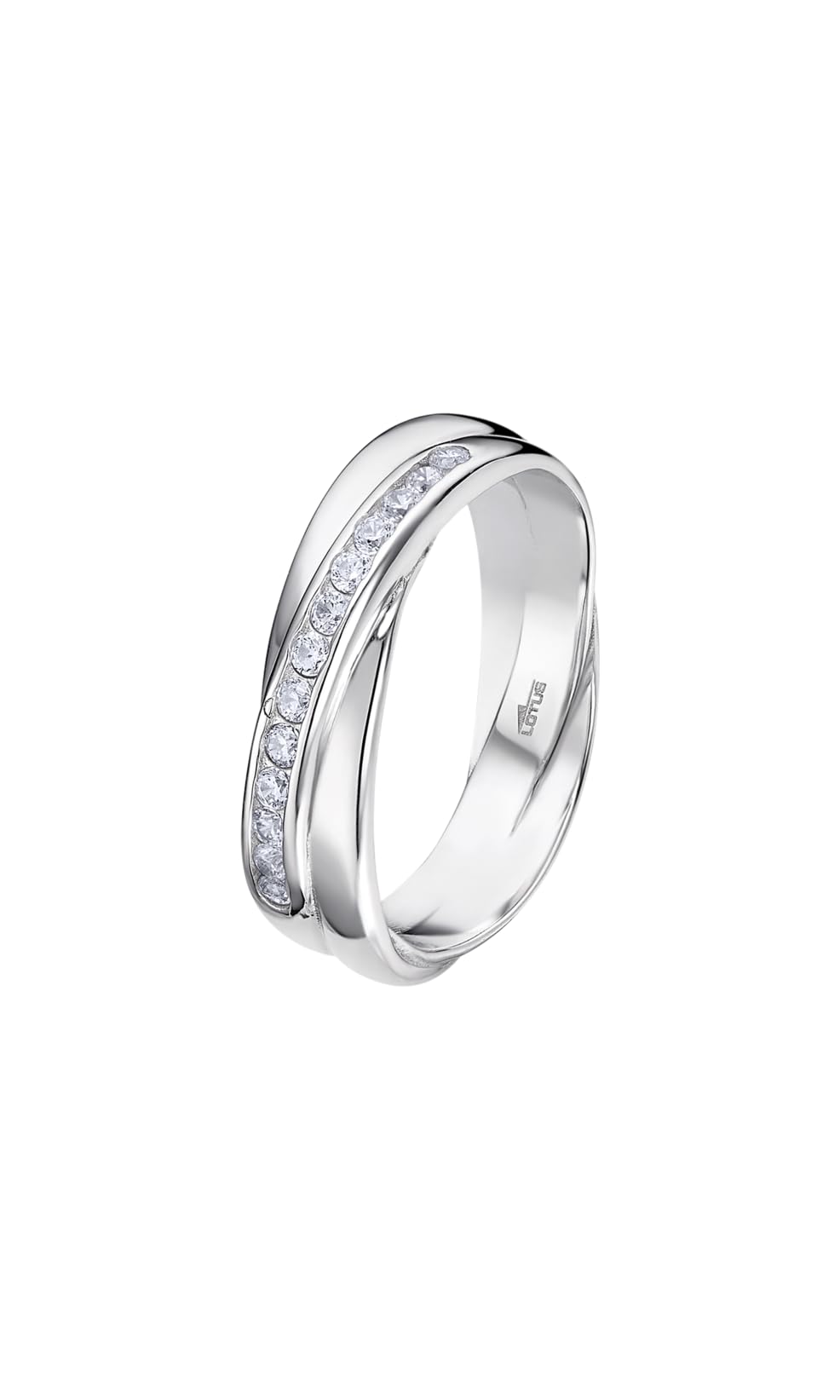 LOTUS SILVER Anillo Plata Mujer Plata De Ley 925 - Diseño Ergonómico Y Ajuste Perfecto LP3447-3/114 - Ideal Para Regalo De Cumpleaños - Aniversario - San Valentín - Anillos Mujer