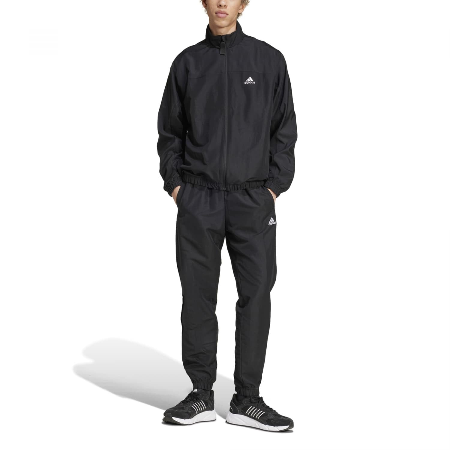 adidas Men's Sportswear Woven Colour Block Tracksuit Tracksuit