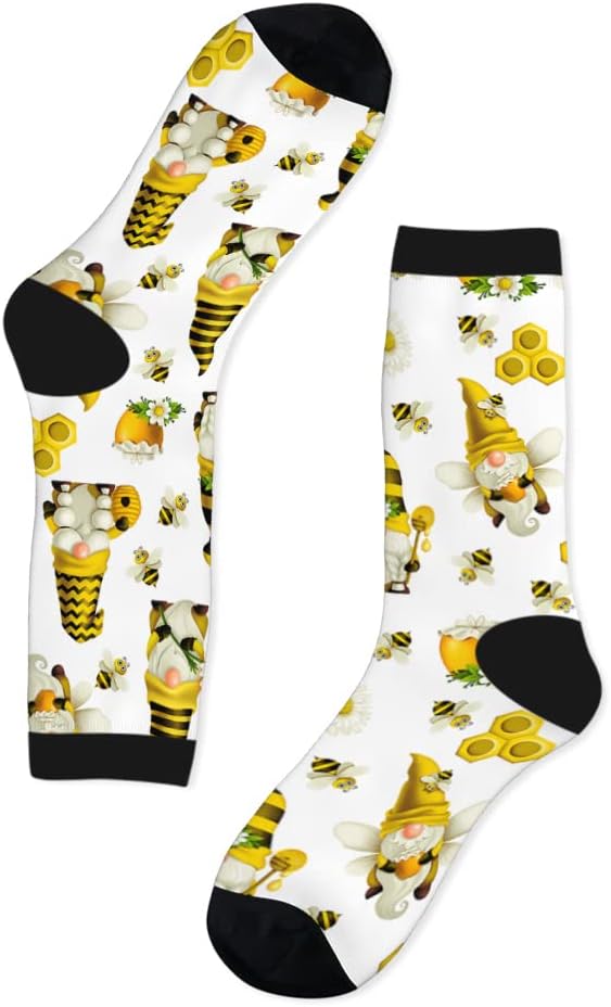 Calcetines Graciosos de Pulpo para Hombre y Mujer, Diseño de Colores miniatura 7