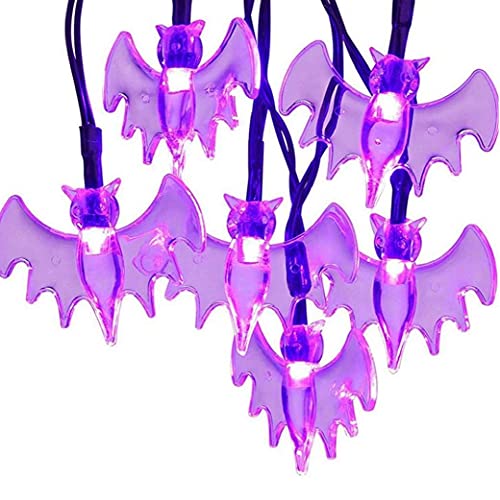 Decoraciones De Halloween Luces Led 30 Bat Fantasma Froiny
