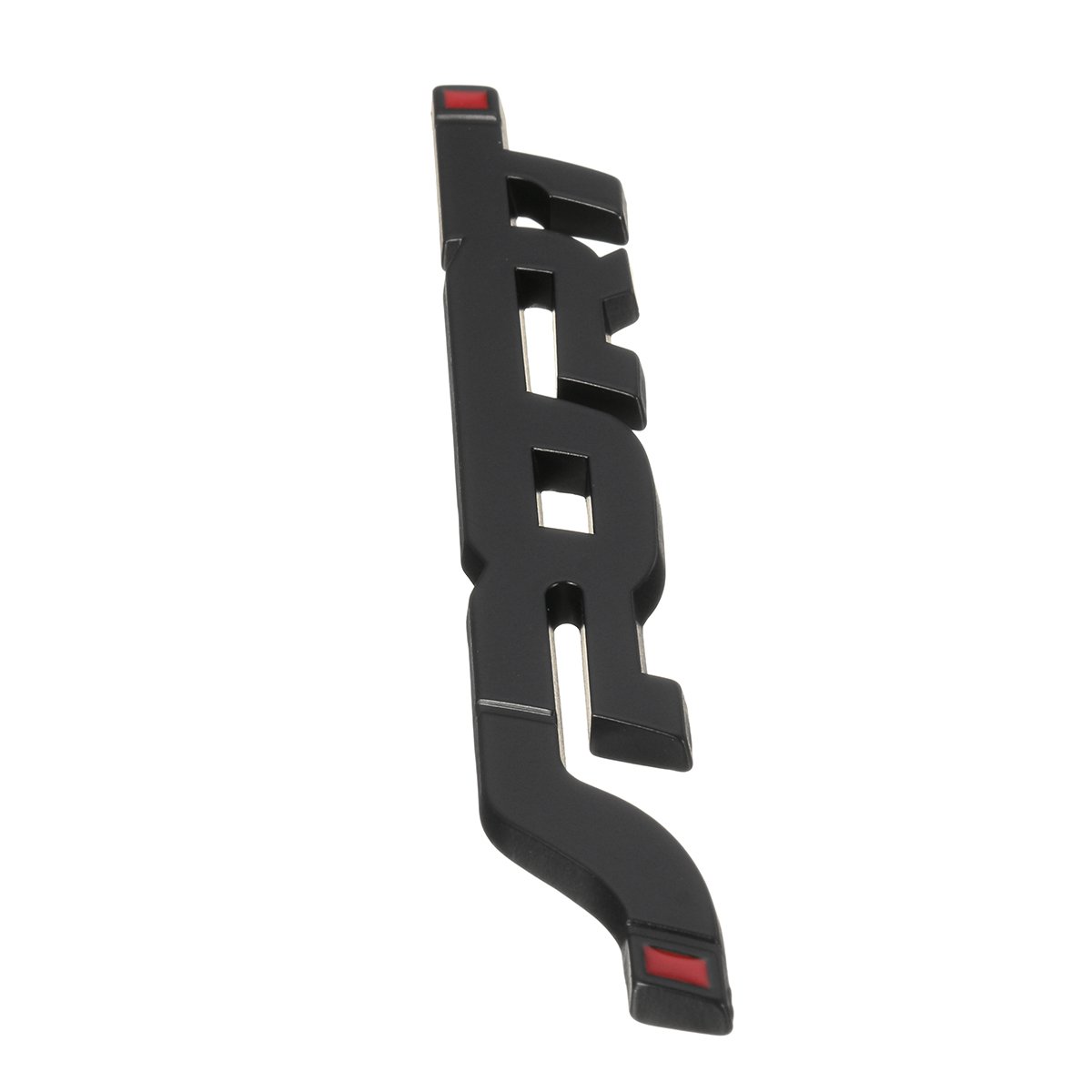 3D Metal Coche Deportivo Calcomanía Pegatina Emblema Insignias Coche Estilo Exterior Decoración-Plata