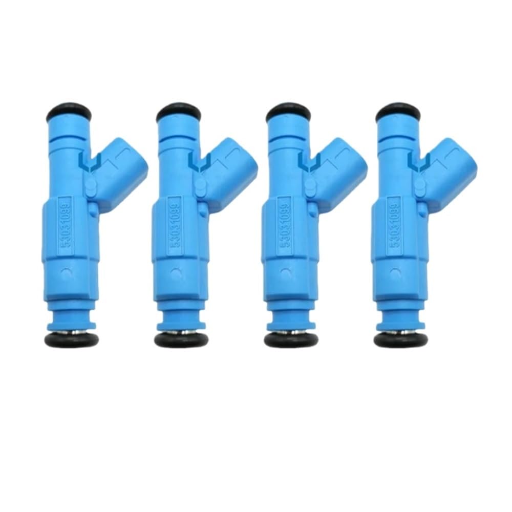Car Petrol Injector 4PCS 53031099 Car Accessories 0280155972 Fuel Injectors for Jeep for Liberty 1500 3.7L V6 2002 2003