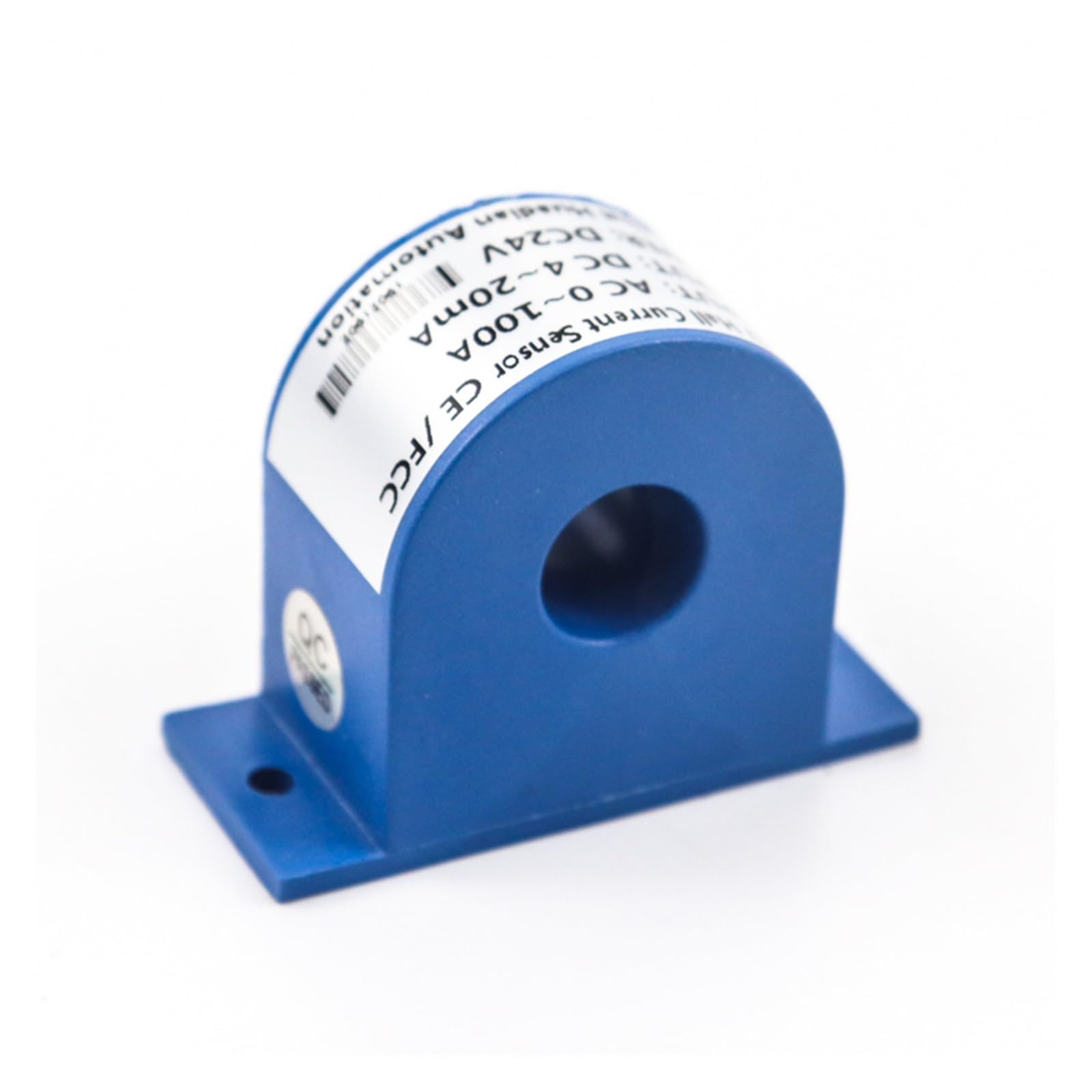 Transducteur de courant AC 220V transformateur effet Hall boucle ouverte 72mm 0-3000A
