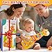 Marstone Toys for 1 2 Year Old Boy and Girl Birthday Gift: Baby Musical Guitar Piano Toys 12-18 Month with Animal Sound and Light, 1st First Learning Educational Gift for Toddlers