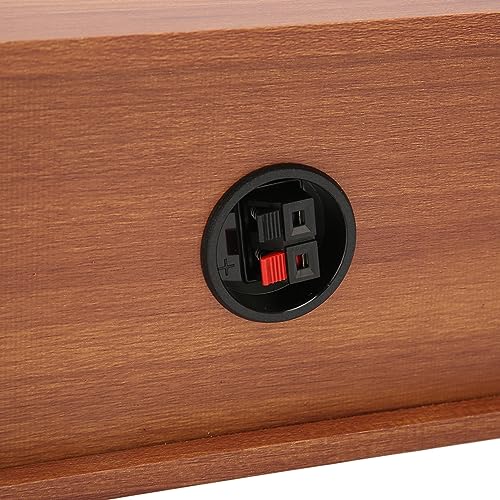 Alto-falante de Madeira Com Tweeter, Grau Audiófilo para Cinema Doméstico, Compensação Hifi Passiva