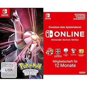 Pokémon Leuchtende Perle | Nintendo Switch – Download Code & Nintendo Switch Online Mitgliedschaft – 12 Monate | Switch…