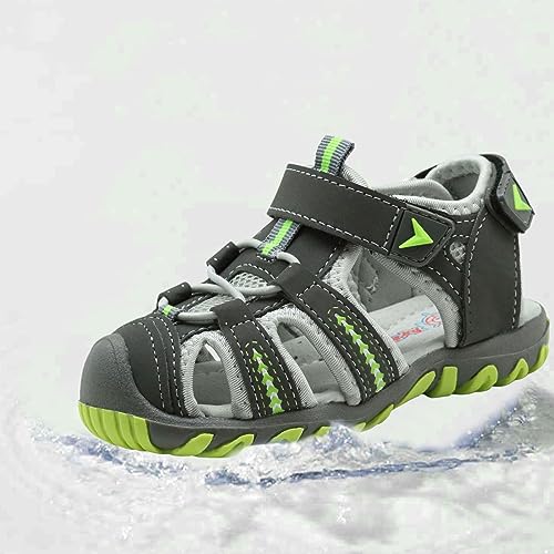 Generic Boys Girls Sport Water Sandals Closed Toe Outdoor(Toddler/Little Kid/Big Kid) Kids Casual Sandal Beach Sandals3