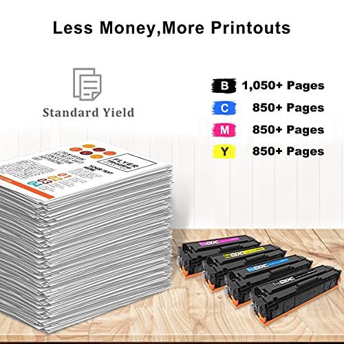 GREENPRINT Compatible 4 Colors Toner Cartridges W2410A W2411A W2412A W2413A, 1050 Pages Black - Image 3
